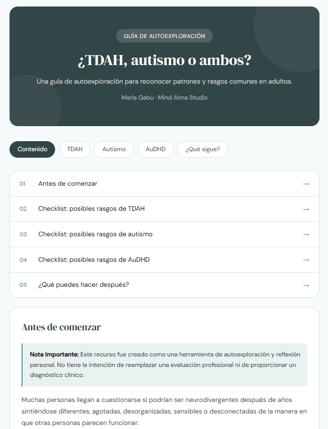 ¿TDAH, autismo o ambos?