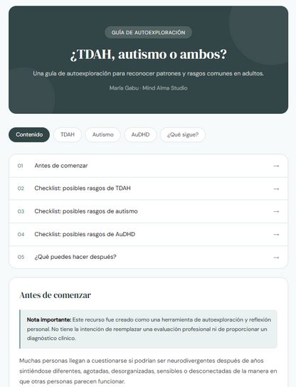¿TDAH, autismo o ambos?