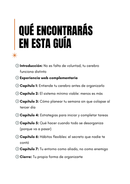 Cómo organizarte teniendo TDAH
