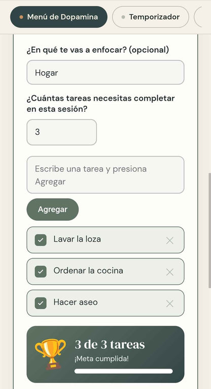 Kit de Herramientas prácticas para TDAH